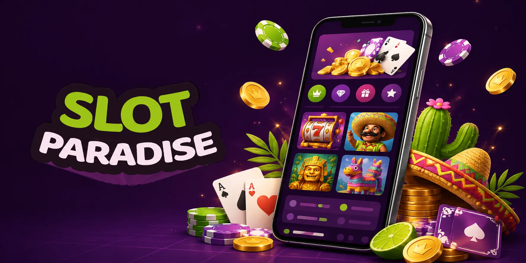 SlotParadise Casino App-schermafbeelding
